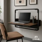 میز تحریر دیواری تاشو مدل تیما آنیانیک
